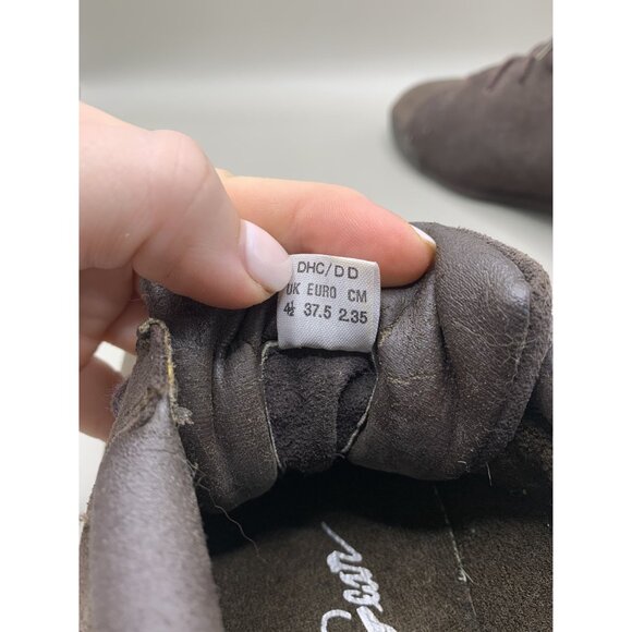 Vintage 90’s Women’s Size 6.5 Brown & black Suede LA Gear Chukka Boot Fashion - Picture 10 of 13